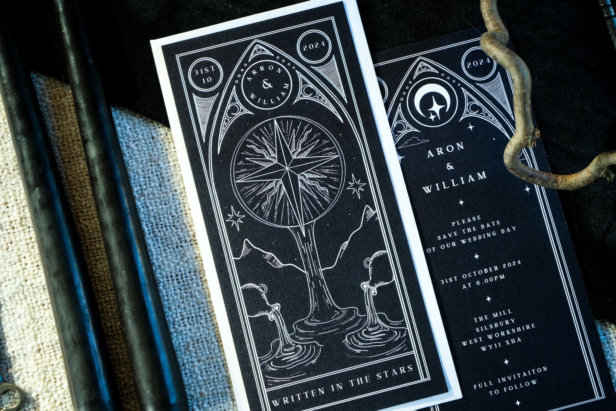 'The Star' Save The Date Card