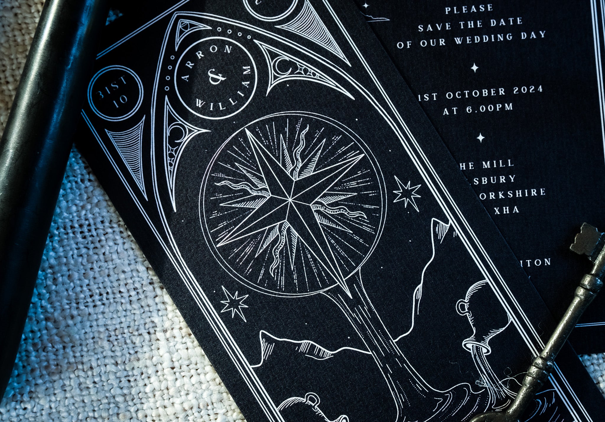 'The Star' Save The Date Card