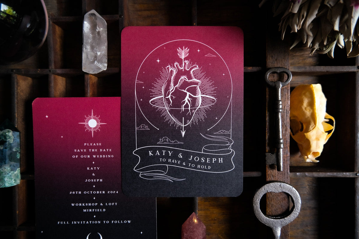 Red and Black Wedding Inspiration | Birdhouse197