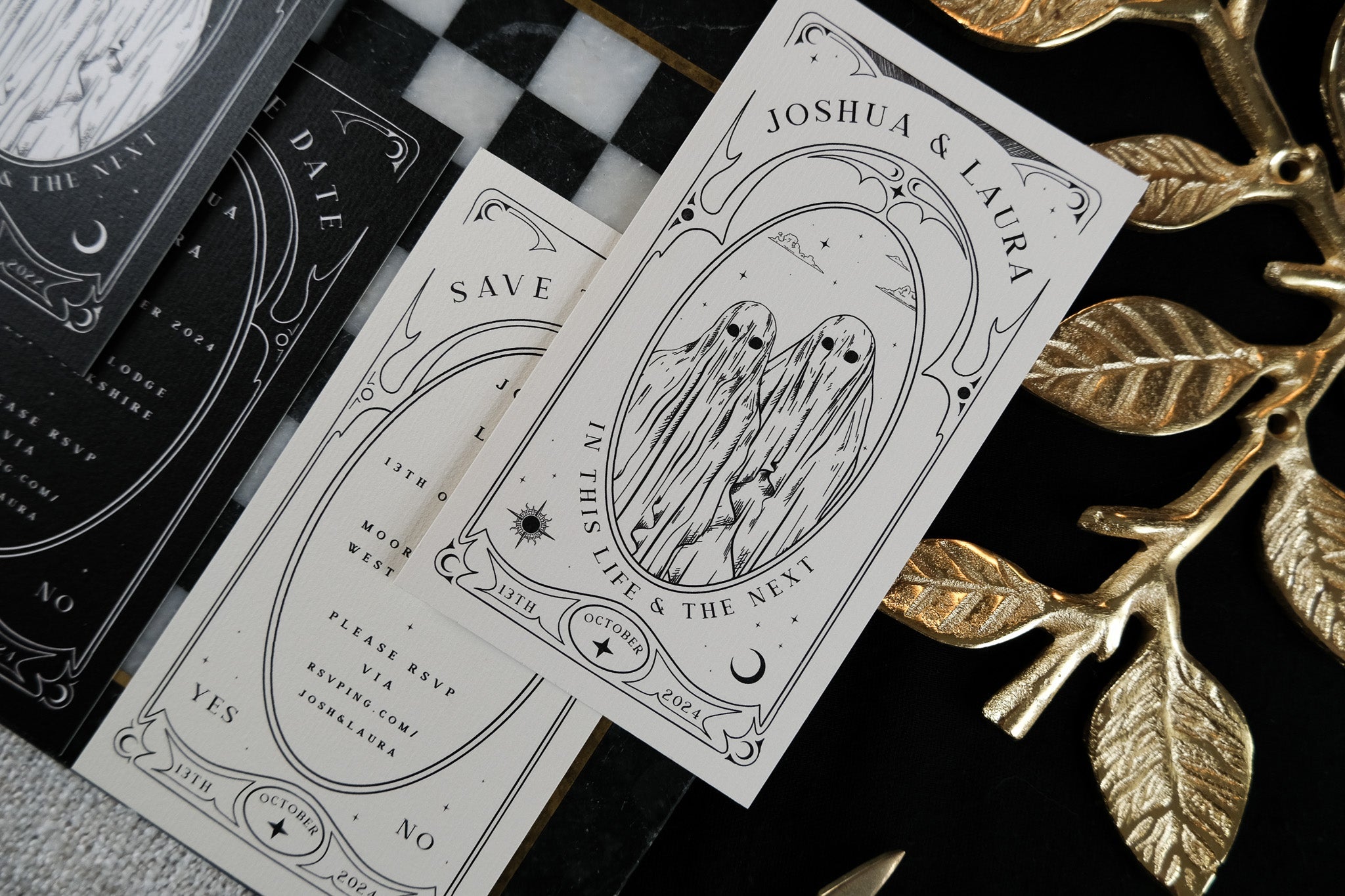 Set the Magical Tone with Our Tarot Card Wedding Invitation